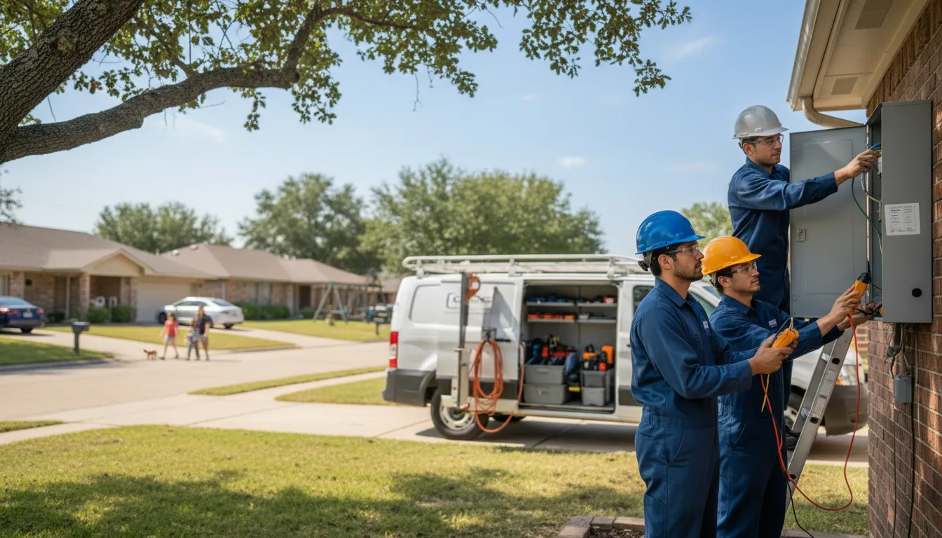 Certified electrician providing emergency electrical services in Oneida, WI